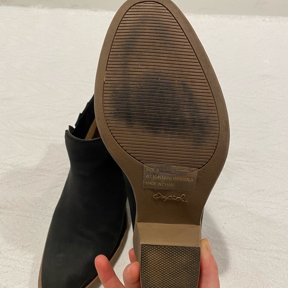 Qupid Black Ankle Booties, 6 - Picture 6 of 6